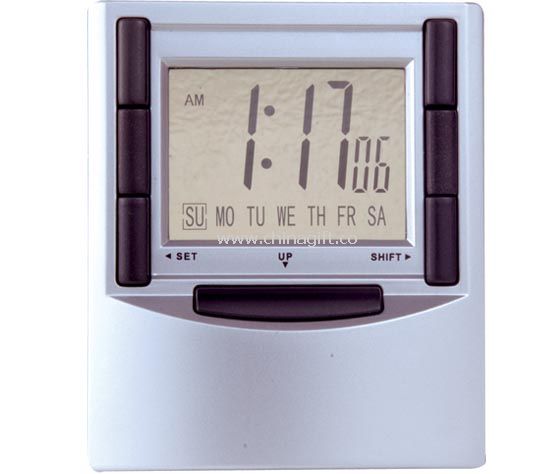 LCD alarm clock with Calendar