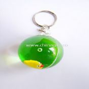 Liquid Ball Keychain