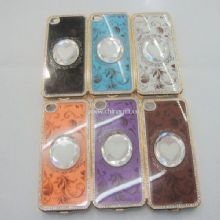 Colorful pc case with diamond bling bling case cover for iphone4/4S China