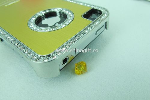 iphone aluminum case with diamond