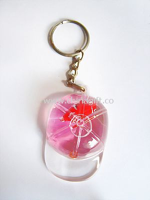 acrylic Liquid Keychain