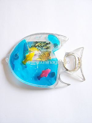 Fish shape liquid bottle opener