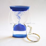 Liquid Sand Timer Keychain