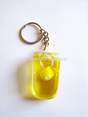 Mini Liquid Keychain