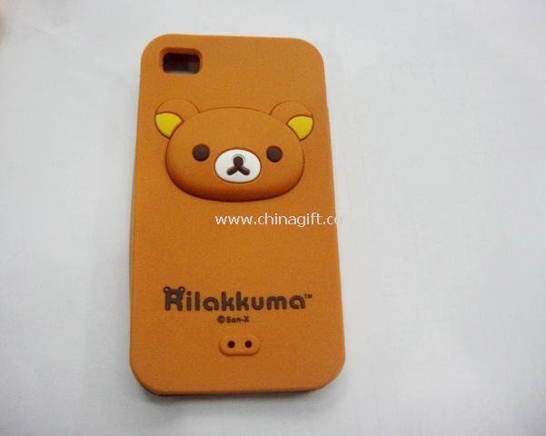 Cute bear silicon case for iphone4 ,TPU soft case for iphone4/4S