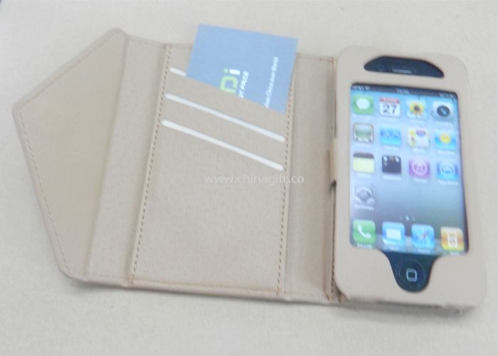 Leather Envelope Case cover for iphone4/4S