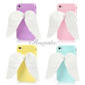 Angel Wing Tpu case cover for iphone4/4S