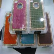 Diamond PU Case For iPhone4 medium picture