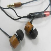 Stereo Bamboo Earphone For Iphone 4