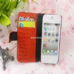 Side Flip PU Leather With Card Port Fashion Headphone Case for iPhone small picture