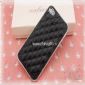 Fashionable lozenge grid PU case for iphone4 small pictures