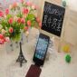 Leather flip skin case cover for iphone4/4S small pictures