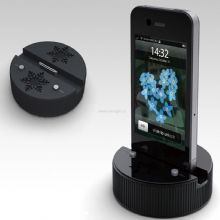 Round portable mini iphone speaker China