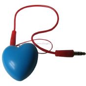 Mini li-ion heart speaker