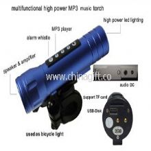 multifunctional high power MP3 magic torch China