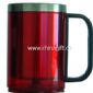 Stainless Steel Coffee mug with D type plastic handle small pictures