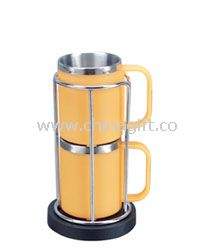 Stainless steel coffee cup sets