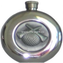 Stainless steel hip flask China