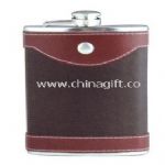 Leather Hip Flask small picture