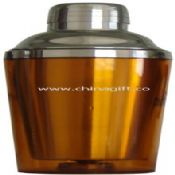 550ml Inner stainless steel and outer color plastic cocktail shaker medium picture