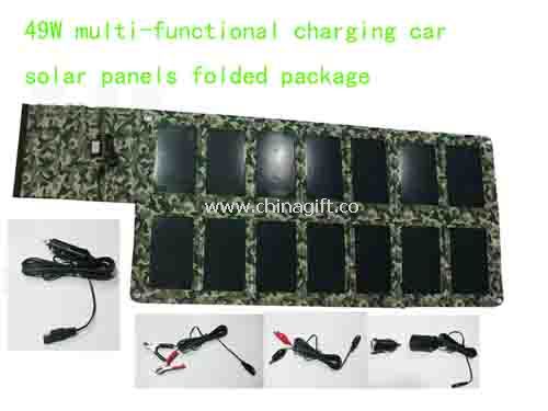 49W car Solar foldable charger