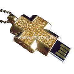 Diamond Cross USB Drive