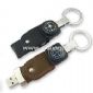 Leather USB Flash Disk with Compass small pictures