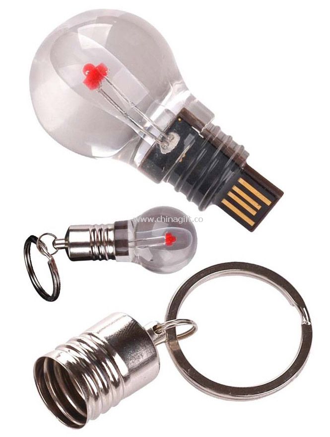 Bulb shape USB Flash Drive