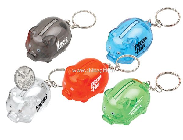 Keychain Coin Bank