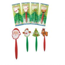 Christmas Soft pvc ball pen China