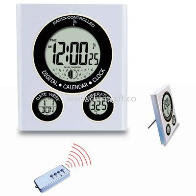 Digital Radio controlled Calendar Clock