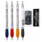Plastic ball pen with paper small pictures
