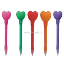 Pvc heart shape light pen China