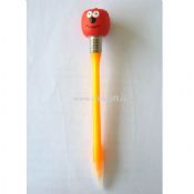 Plastic light ball pen