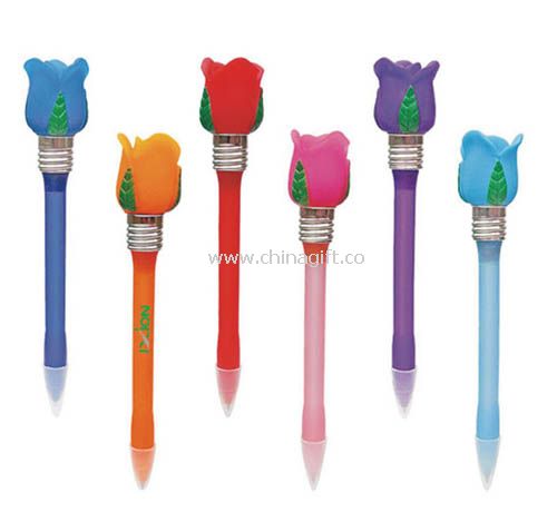 Pvc flower light pen