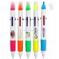 4 color ball pen with highlighter small pictures