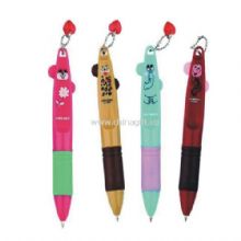 Mini 2 color ball pen with pendant China