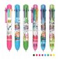 8 Color ball pen w/round rubber small pictures