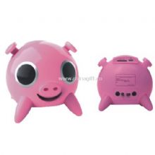 Cute Pig Model Speaker with MP3 Playing Function China