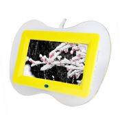 7 Inch Apple Shaped Digital Picture Frame with Remote Control medium picture