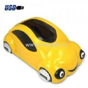 ABS Plastic Car Shaped USB Hub with 5-Port Hubs