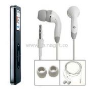 White and Grey Goose Head in Ear 3.5mm Earphone