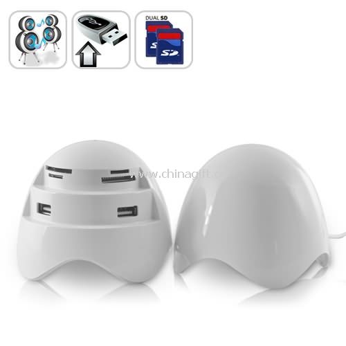 Multi-purpose Egg Shaped USB Speaker