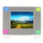 3.5 Inch Desktop Digital Photo Frame with Multi Color LED small pictures