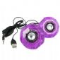 3.5mm Audio Jack Mini Diamond Dual Speaker with USB Powered small pictures
