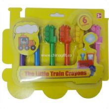 6pcs Train crayons China