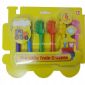 6pcs Train crayons small pictures