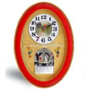 Oval shape Wall Clock