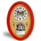 Oval shape Wall Clock small pictures
