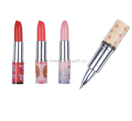 Lipstick ball pen